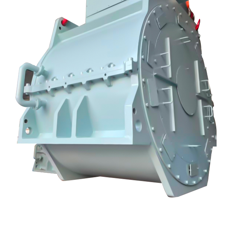 Zintegrowana morska podstawa maszyny z magnesami trwałymi do mocowania wału, chłodzona wodą