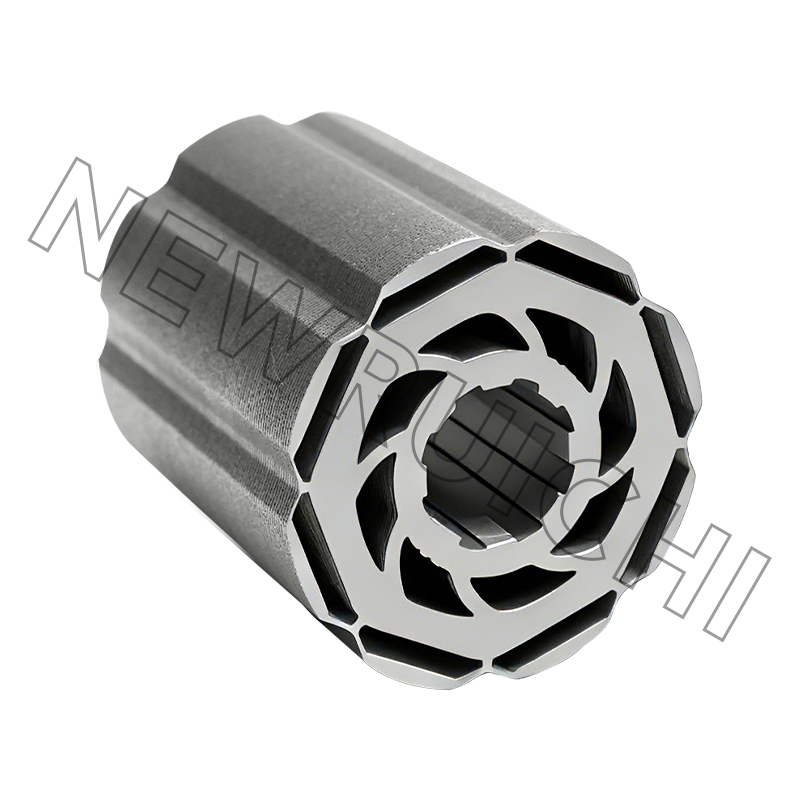 Zespół stojana i rdzenia wirnika serwomotoru